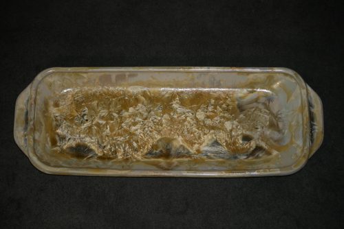 Plat à cake porcelaine jaune soleil