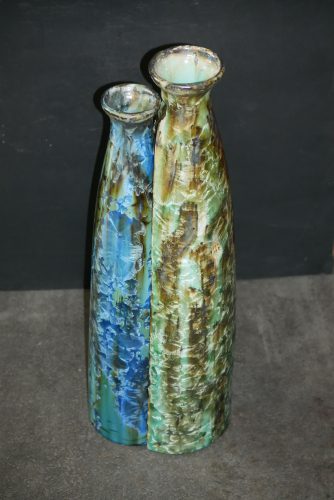 Couple de vases en grès 51cm