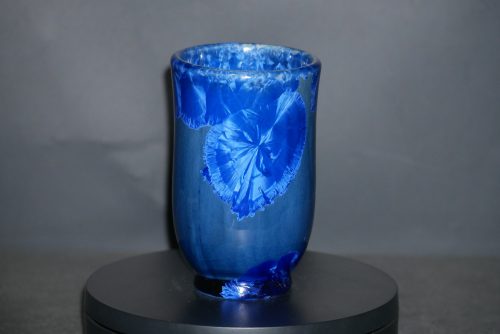 Tasse sans anse en porcelaine bleu-nuit 20cl