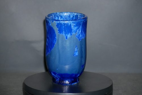 Tasse sans anse en porcelaine bleu-nuit 20cl