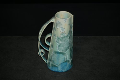 Carafe vert turquoise en porcelaine 75cl