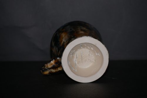 Mazagran avec anse en grès noir 17cl