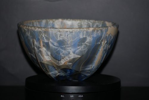 Grand bol en porcelaine gris-bleu 9 cm