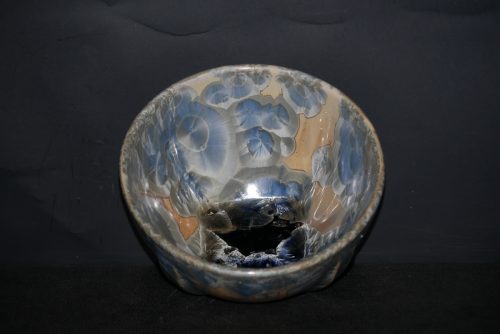 Grand bol en porcelaine gris-bleu 9 cm