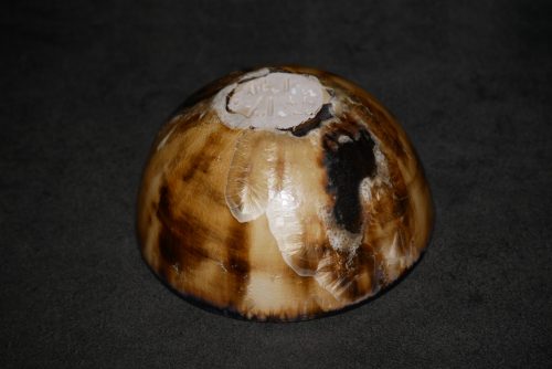 Grand bol en grès noir