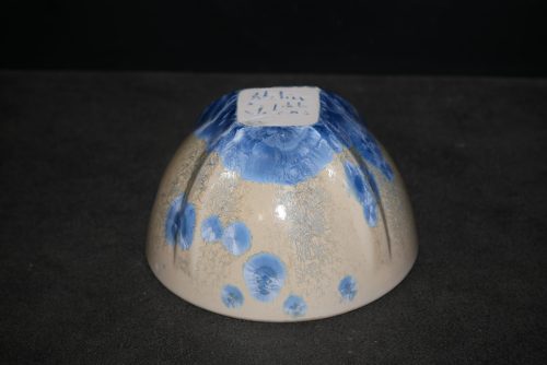 Grand bol en porcelaine cristaux bleu-ciel 9 cm